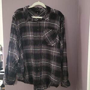Torrid Multicolor Plaid Shirt
